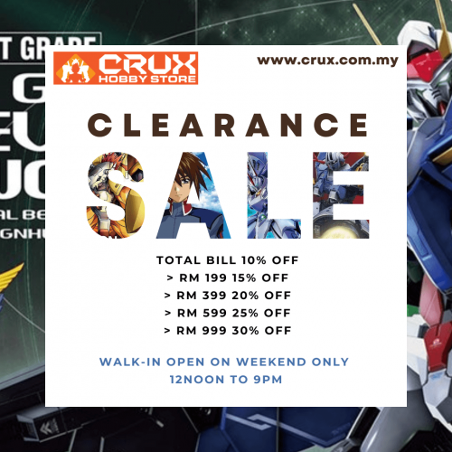 CLOSING DOWN CLEARANCE SALE
