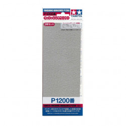 87058 Tamiya Finishing Abrasives P1200 (3pcs)