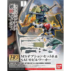 HG 1/144 MS Option Set 8 & SAU Mobile Worker HG 1/144 MS Option Set 8 & SAU Mobile Worker