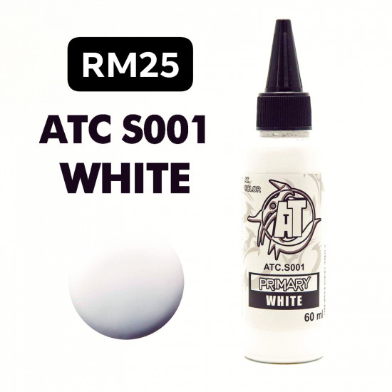 AT Color S001 White (60ml) AT Color S001 White (60ml)