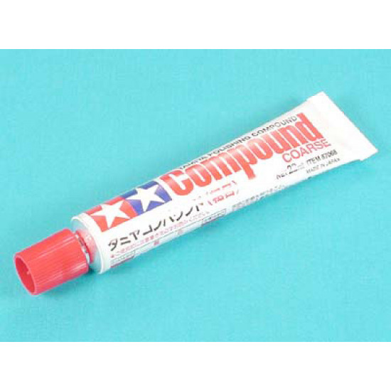 87068 Tamiya Polishing Compound (Coarse) (22ml) 87068 Tamiya Polishing Compound (Coarse) (22ml)