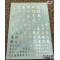D.L Model Decal C018 for Kanji (Silver)