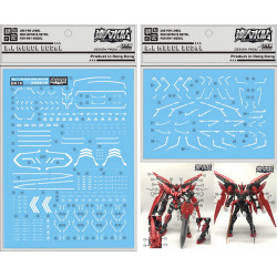 D.L Model Decal GN15 for MG 1/100 Gundam Exia Dark Matter D.L Model Decal GN15 for MG 1/100 Gundam Exia Dark Matter