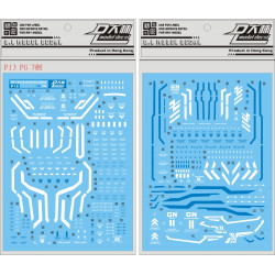D.L Model Decal P13 for PG 1/60 00 Gundam 7 Sword D.L Model Decal P13 for PG 1/60 00 Gundam 7 Sword