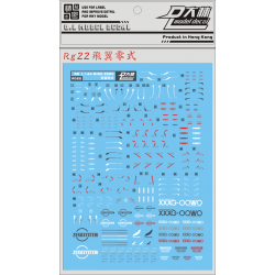 D.L Model Decal RG22 for RG 1/144 Wing Gundam Zero Custom D.L Model Decal RG22 for RG 1/144 Wing Gundam Zero Custom