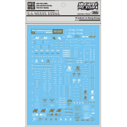D.L Model Decal UC01G for MG 1/100 Unicorn 02 Banshee (Gold Plated Color) D.L Model Decal UC01G for MG 1/100 Unicorn 02 Banshee (Gold Plated Color)