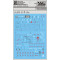 D.L Model Decal UC09 for MG 1/100 Nu Gundam ver. Ka