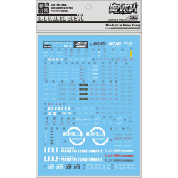 D.L Model Decal UC42 for MG 1/100 Ex-S Gundam D.L Model Decal UC42 for MG 1/100 Ex-S Gundam