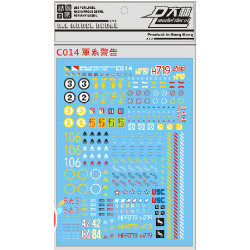 D.L Model Decal C014 for Military Signs