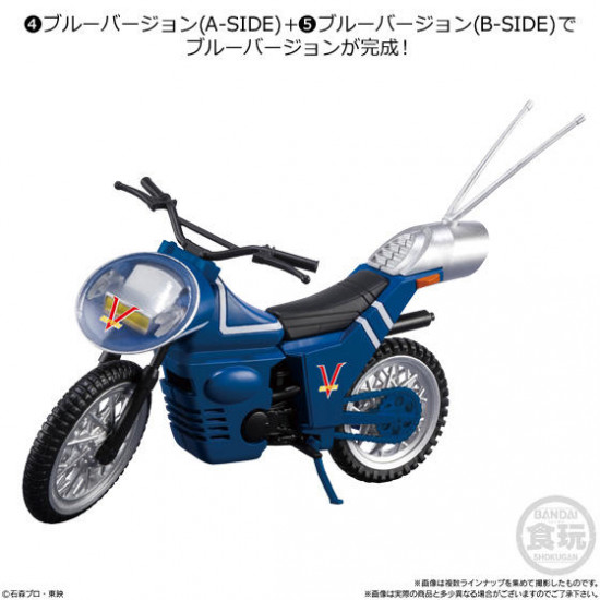 4+5. Blue Version set (A+B) (Shodo-X Kamen Rider 10)