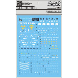 D.L Model Decal UC47 for MG 1/100 MS-07B Gouf D.L Model Decal UC47 for MG 1/100 MS-07B Gouf