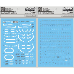 D.L Model Decal UC49 for MG 1/100 The-O D.L Model Decal UC49 for MG 1/100 The-O