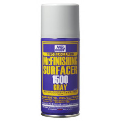 Mr. Finishing Surfacer 1500 Gray (170ml) Mr. Finishing Surfacer 1500 Gray (170ml)
