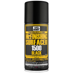 Mr. Finishing Surfacer Spray 1500 Black (170ml) Mr. Finishing Surfacer Spray 1500 Black (170ml)
