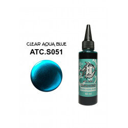 AT Color S051 Clear Aqua Blue AT Color S051 Clear Aqua Blue