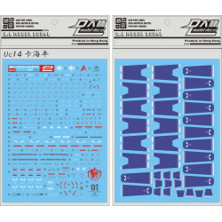 D.L Model Decal UC14 for MG 1/100 RX-93-V3 Hi-Nu Gundam Ver. Ka D.L Model Decal UC14 for MG 1/100 RX-93-V3 Hi-Nu Gundam Ver. Ka