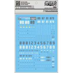 D.L Model Decal UC31 for HG 1/144 GM Ground Type D.L Model Decal UC31 for HG 1/144 GM Ground Type