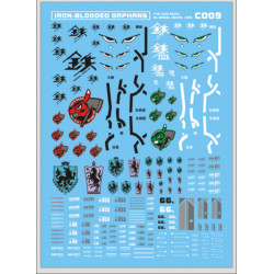 D.L Model Decal C009 for Iron Blooded Orphans Markings