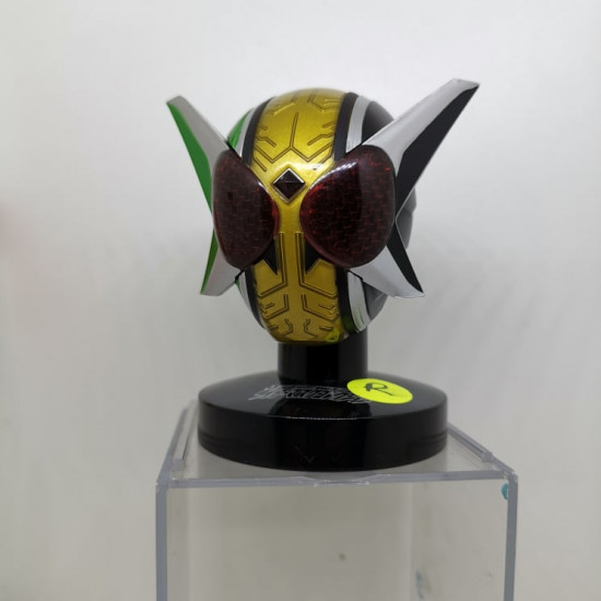 RMC Kamen Rider W Cyclone Joker Gold Extreme (with Red LED Light Stand)