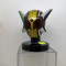 RMC Kamen Rider W Cyclone Joker Gold Extreme (with Red LED Light Stand)