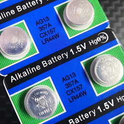 Tian Qiu Battery LR44 1.5V (2pcs) A76, AG13 357A CX157 Tian Qiu Battery LR44 1.5V (2pcs) A76, AG13 357A CX157