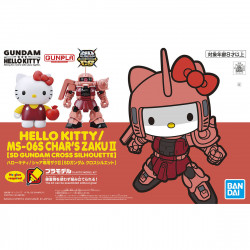HELLO KITTY/MS-06S Char's Zaku II (SD Gundam Cross Silhouette) HELLO KITTY/MS-06S Char's Zaku II (SD Gundam Cross Silhouette)