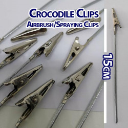 Painting Clips with Steel Stick (10pcs) Crocodile/Alligator clips
