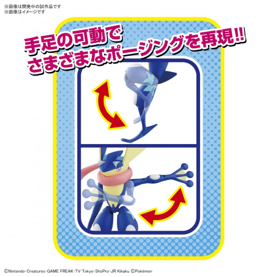 Greninja (Pokemon Plamo Collection 47 Select Series)