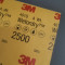 3M 401Q Wetordry Sanding Paper P2500 (A4)