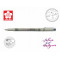 Sakura Pigma Micron 005 Marker (0.20mm Extra Fine for Lining) Sakura Pigma Micron 005 Marker (0.20mm Extra Fine for Lining)