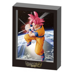 Super Saiyan God Goku (3D Character Frame only, Bonus of Blu-Ray Dragon Ball Z - Battle of Gods)