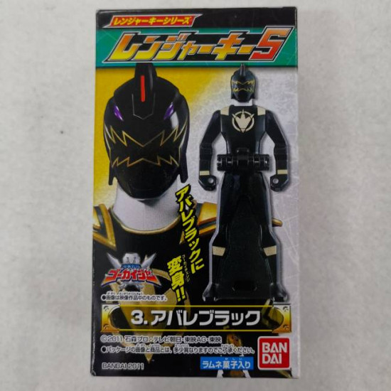 3. Abare Black (Sentai Ranger Key 5)