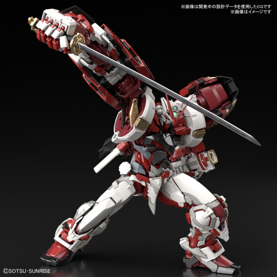 Hi-Resolution 1/100 Gundam Astray Red Frame Powered Red