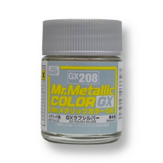 Mr. Metallic Color GX-208 GX Rough Silver (18ml)