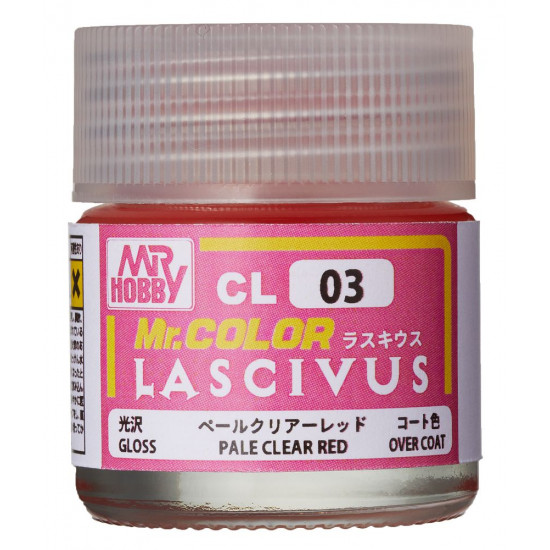 Mr. Color Lascivus CL03 - Clear Pale Red (10ml)