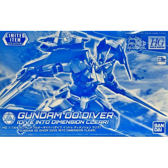 HG 1/144 Gundam 00 Diver (Dive into Dimension Clear version)