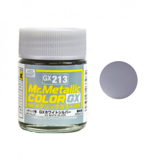 Mr. Metallic Color GX-213 GX White Silver (18ml)