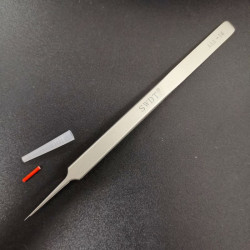 High Quality Straight Tweezer (Extra Slim Tip AAA-14) High Quality Straight Tweezer (Extra Slim Tip AAA-14)
