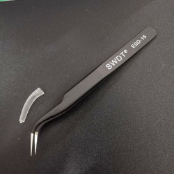 Angled Tweezer (2.0mm ESD-15) Angled Tweezer (2.0mm ESD-15)