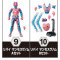 9+10. Revice Mammoth Genome A+B Set  (So-do Kamen Rider Revice BY2)