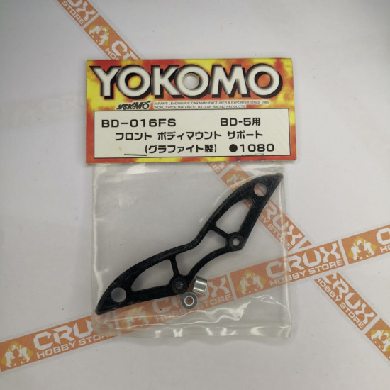 BD-016FS Front body mount support for BD7 / BD5 (made of graphite)  (Yokomo RC Parts)