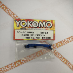 BD-301RR2 Aluminum Rear Suspention Arm Mount for BD7 (Rear 45.7mm) (Yokomo RC Parts)
