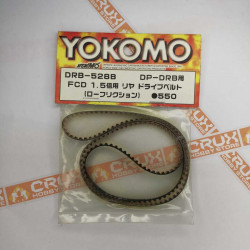 DRB-528B R. Drive Belt FCD x1.5 3.5mm fr DRB (Yokomo RC Parts)