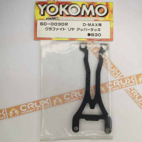 SD-003DR Dmax Carbon Fiber Graphite Rear Upper Deck (Yokomo RC Parts)