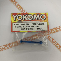 ZS-010RTB Aluminum Rear Bone for ZS-010RT Low friction universal (Yokomo RC Parts)