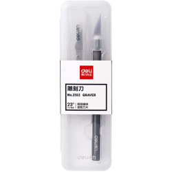 Deli2102 - Art Knife (Include 10 baldes) Deli2102 - Art Knife (Include 10 baldes)