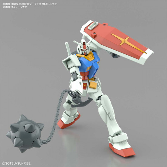 Entry Grade 1/144 RX-78-2 Gundam (Full Weapon Set)