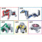 Mini Mini-pla Shinkenger Origami Beast (Set of 5)